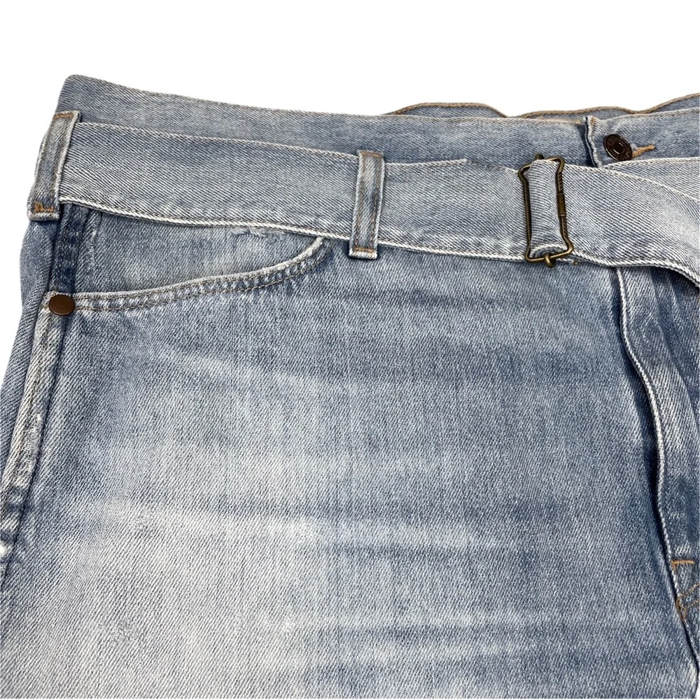 Polo Ralph Lauren Denim Belted Mini Skirt - Picture 3 of 11
